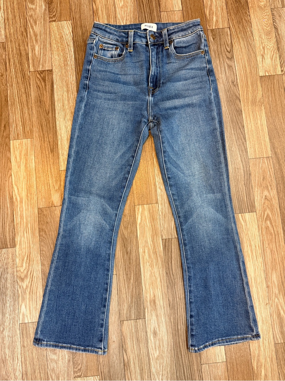 pistola Medium Blue Flare Jeans